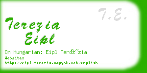 terezia eipl business card